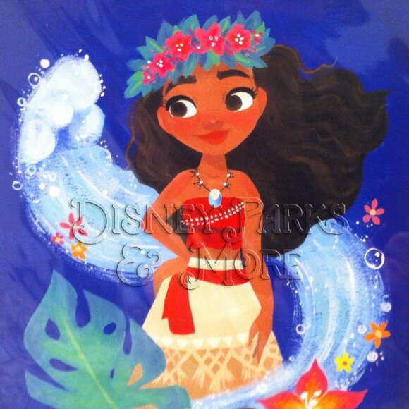 Disney Parks WonderGround Postcard Moana The Ocean and Me 5x7 in Gabby Zapata - Picture 3 of 4